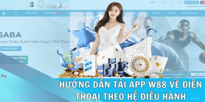 Tải app W88 nhanh chóng trên IOS